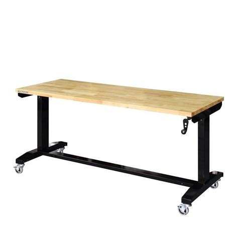 home depot husky workbench|husky adjustable workbench home depot.